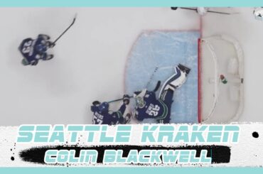 COLIN BLACKWELL GOAL VS MAPLE LEAFS (3-8-22) SEATTLE KRAKEN VS TORONTO MAPLE LEAFS