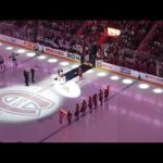 Montreal Canadiens' Cole Caufield is honoured as the Molson Cup player of the month for November