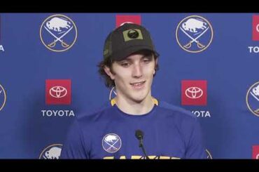 Peyton Krebs After Practice Interview (1/16/2022)