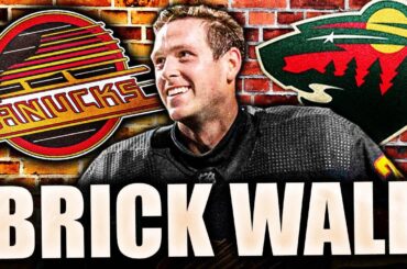 CASEY DeSMITH IS A BRICK WALL: VERY INTERESTING VANCOUVER CANUCKS GAME… MINNESOTA WILD SHUTOUT (NHL)