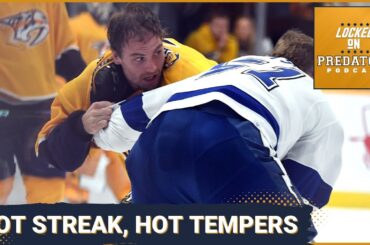 Juuse Saros and the Nashville Predators Stay Hot With HEATED 5-1 Win Over Tampa Bay Lightning