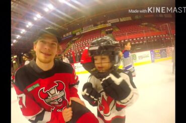 Binghamton Devils shoot out win and skate with the players after