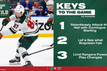 Locked on Wild PREGAME: Zach Bogosian debuts tonight against the New York Rangers!