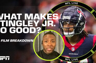 Ryan Clark film breakdown of Derek Stingley Jr. 🎥 He’s been ELITE since age 15! | NFL Live