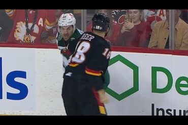 Marcus Foligno And A.J. Greer Drop The Gloves