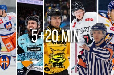 Best of Moment-5+ 20 min [ sm liiga ]#icehockey