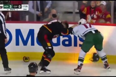 Marcus Foligno vs A.J. Greer