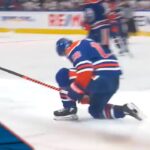 Oilers' Zach Hyman Spins And Crashes The Net To Wrap It Around Pyotr Kochetkov