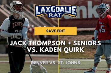 Jack Thompson (Denver) + Seniors vs. Kaden Quirk (St. Johns) - WITH SPECIAL SIDELINE SLOMO FOOTAGE