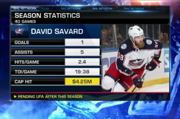 Friedman: Panthers, Lightning, and Jets Among Teams Interested in David Savard (Apr. 9, 2021)