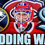 HUGE JAKE ALLEN TRADE UPDATE: BIDDING WAR FOR MONTREAL CANADIENS GOALIE (Habs, Kraken, Sabres News)