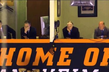 Bob Murray and Kevin Cheveldayoff reactions to the Jakob Silfverberg goal