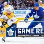 Predators @ Maple Leafs 12/8 | NHL Highlights 2023