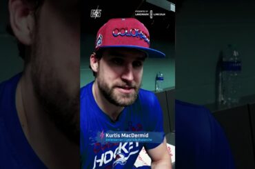 Kurtis MacDermid comments after Avs win 3-2 in Minnesota