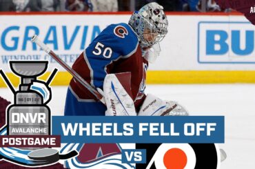 Colorado Avalanche cannot overcome self-inflicted mistakes in ugly loss to Philadelphia Flyers