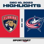 NHL Highlights | Panthers vs. Blue Jackets - December 10, 2023