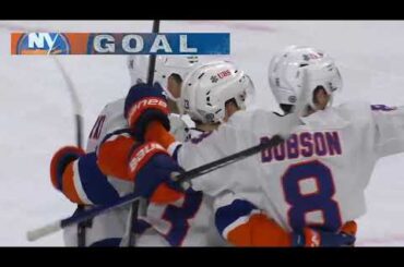 Matt Barzal Scores in Overtime Against the Hurricanes