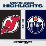 NHL Highlights | Devils vs. Oilers - December 10, 2023