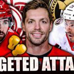 DYLAN LARKIN & DAVID PERRON UPDATES: BREAKING DOWN HUGE SCRUM W/ DETROIT RED WINGS & OTTAWA SENATORS