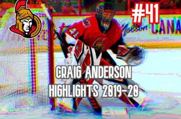 Craig Anderson (#41) HIGHLIGHTS 2019-20