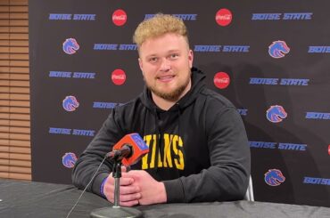 Boise State defensive tackle Michael Callahan ahead of LA Bowl matchup with UCLA