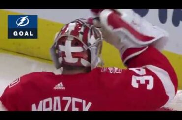 Vladislav Namestnikov assists on Girardi's top shelf redirection (2018)