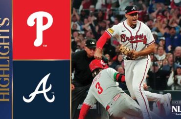 Phillies vs. Braves NLDS Game 2 Highlights (10/9/23) | MLB Highlights