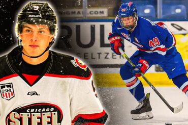 Gabe Perreault Highlights (2023 Draft Pick)