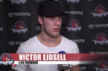 2018 IceHogs Exit Interview: Victor Ejdsell
