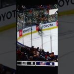 Carl Grundstrom hits David Jiricek #nhl #hockey #lakings