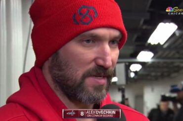 You NEED to hear what Ovechkin said about Connor Bedard here...