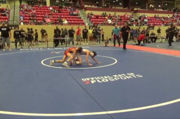 74 Lbs Semifinal - Casen Becker, CO Vs Grayden Japp, NE 3e09