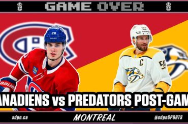 Canadiens vs Nashville Predators Post Game Recap - Dec 10, 2023 | Game Over: Montreal