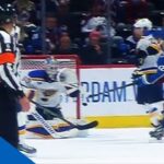 Gabriel Landeskog Tips Point Shot Bomb From Nathan MacKinnon For Avalanche Goal