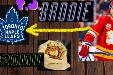 TJ Brodie robs Leafs blind! 🏆 (NHL free agency) 🏆 [2020-10-09] 🏆 HockeyStats