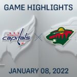 NHL Highlights | Capitals vs. Wild - Jan. 8, 2022