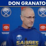 Buffalo Sabres Head Coach Don Granato On Goaltender Devon Levi, Jordan Greenway