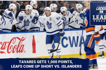 Toronto Maple Leafs come up short vs. Islanders as John Tavares reaches 1,000 career points