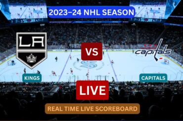 Los Angeles Kings vs Washington Capitals LIVE Score UPDATE Today Hockey NHL Season Match Nov 29 2023