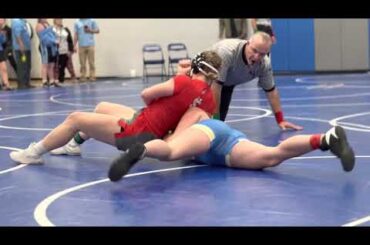 Jorie Hanenburg, North Scott vs Avery Schmidt, Wahlert