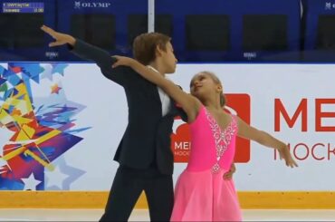 Evelina Pokrasnetieva/Ilya Makarov PD Starlight Waltz - Moscow Jr Championships 2019