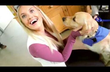 Rickard Rakell Visits Canine Companions for Independence | FOX Sports West