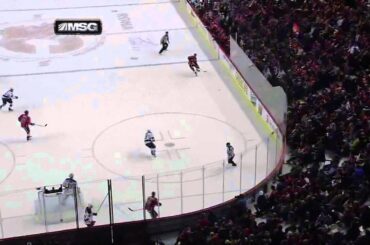 Adam Henrique Shorthanded Goal - 1/10/2012 - Devils @ Flames