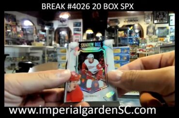 BREAK #4026: 20 BOX 2022-23 #upperdeck SPX HOBBY NHL HOCKEY BOX CASE BREAK