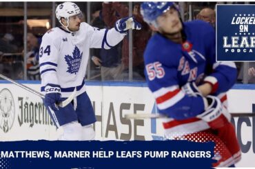 Auston Matthews leads the charge as Toronto Maple Leafs take care of business vs. Rangers