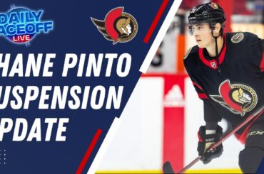 Shane Pinto NHL Suspension Update : Frank Seravalli Analysis | Daily Faceoff Live
