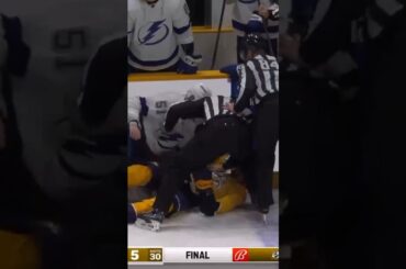 Austin Watson Fires A Slap Shot In The Dying Seconds. 😬