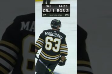 OH CAPTAIN 🎩🎩🎩 vs Blue Jackets #nhlbruins