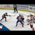 Cizikas Converts Give-And-Go As Islanders Travel Length Of The Ice With Perfect Passing