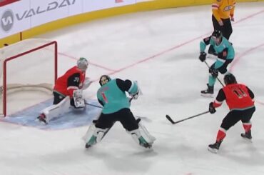 When a Goalie gets a breakaway...